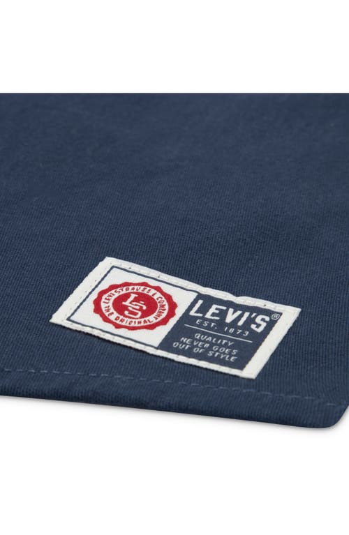 Levi's Kids' Hooded Shirt Jacket & Joggers Set In Blue