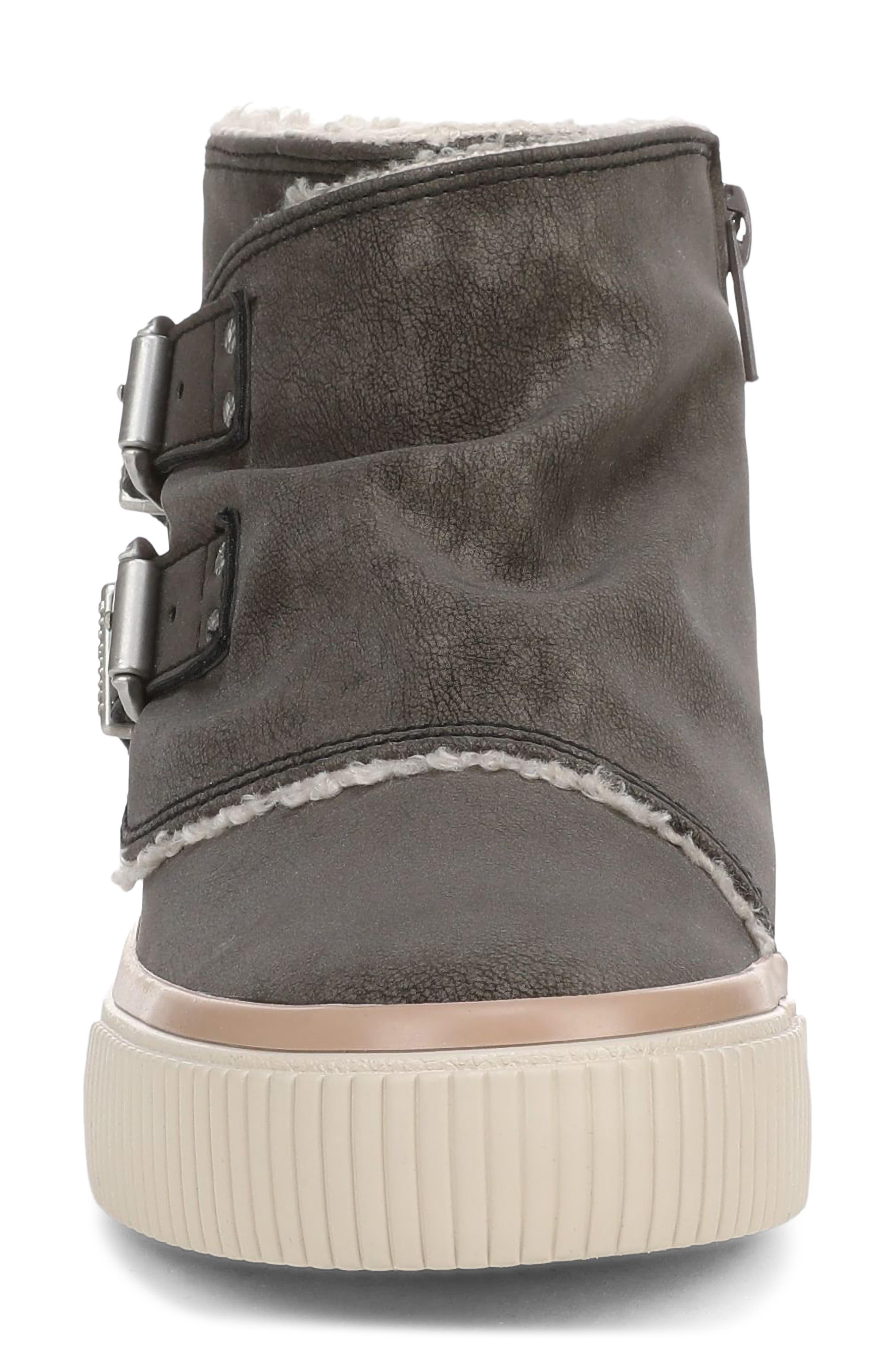 Antwerp Faux Leather Sneaker Boot, Alternate, color, CHARCOAL FAUX LEATHER