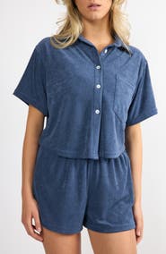 Viens Avec Moi The Terry Button-Up Shirt