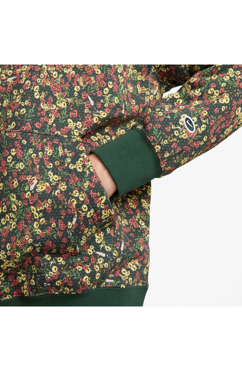 Nike Sportswear Floral Hoodie, Alternate, color, 