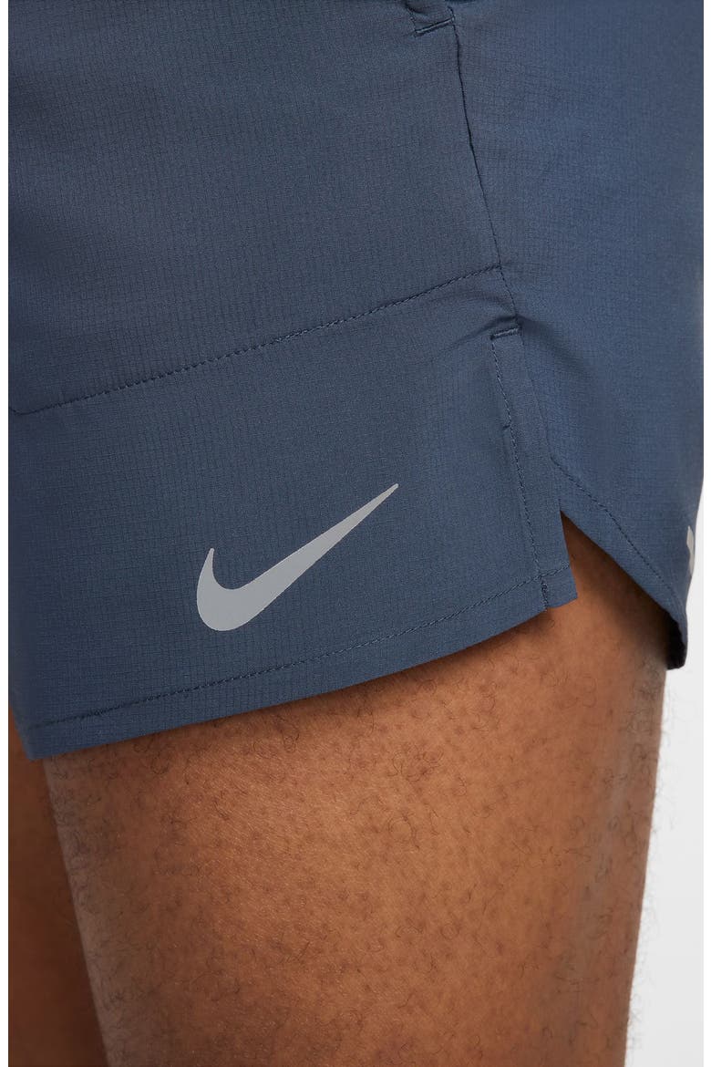 Dri-FIT Stride 5-Inch Running Shorts, Alternate, color, 437 THUNBL/REFSIL