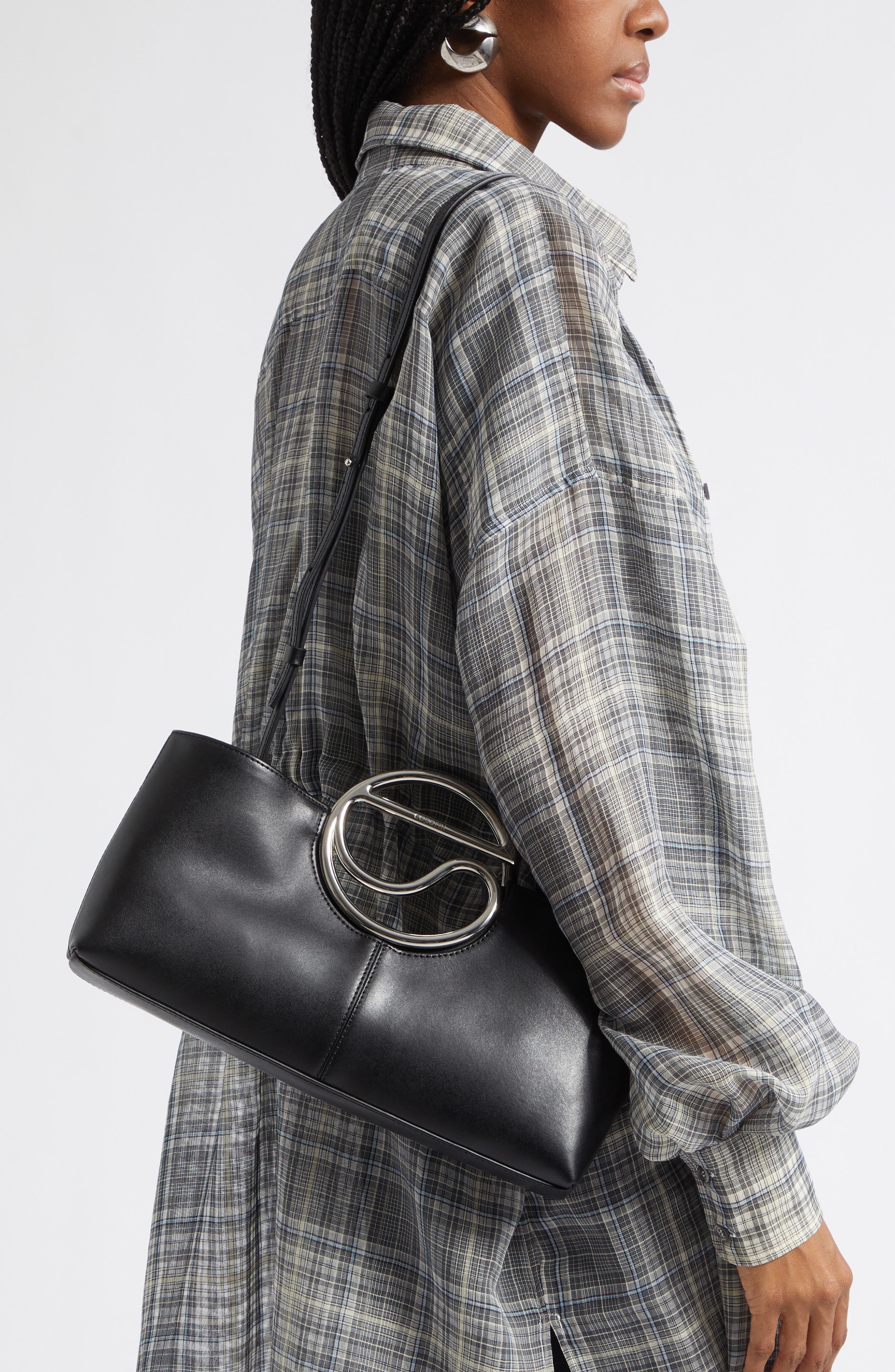 Coperni C Clutch, Alternate, color, Black Blk