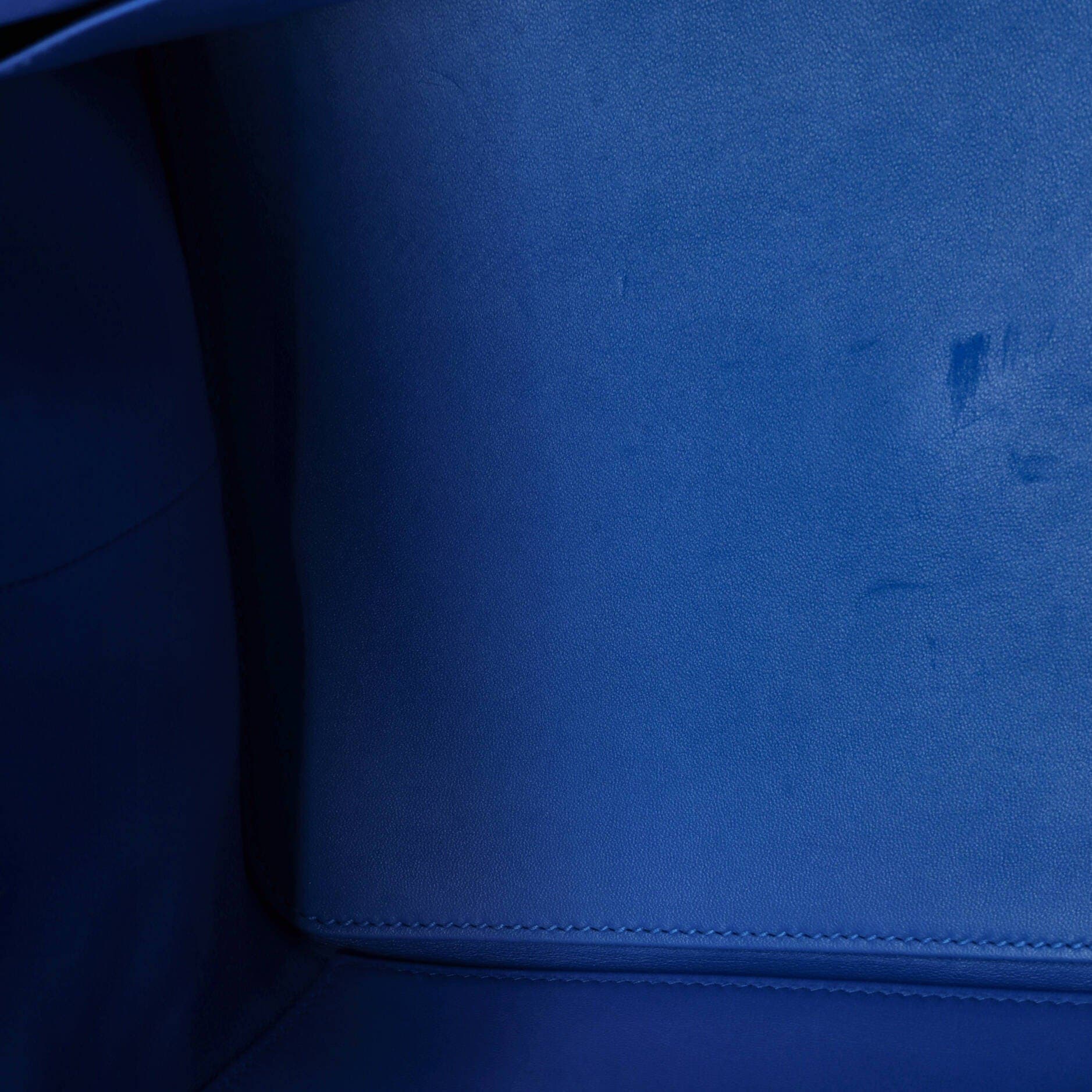 Pre-Owned Hermes Toolbox Bag Evercolor 26, Alternate, color, Bleu Zanzibar