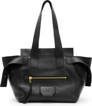AllSaints Perez Leather Shoulder Tote