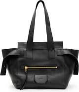 AllSaints Perez Leather Shoulder Tote