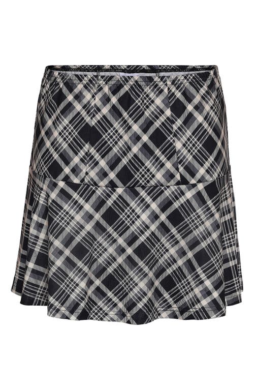NOISY MAY NOISY MAY DESTINY JADE PLAID A-LINE MINISKIRT 