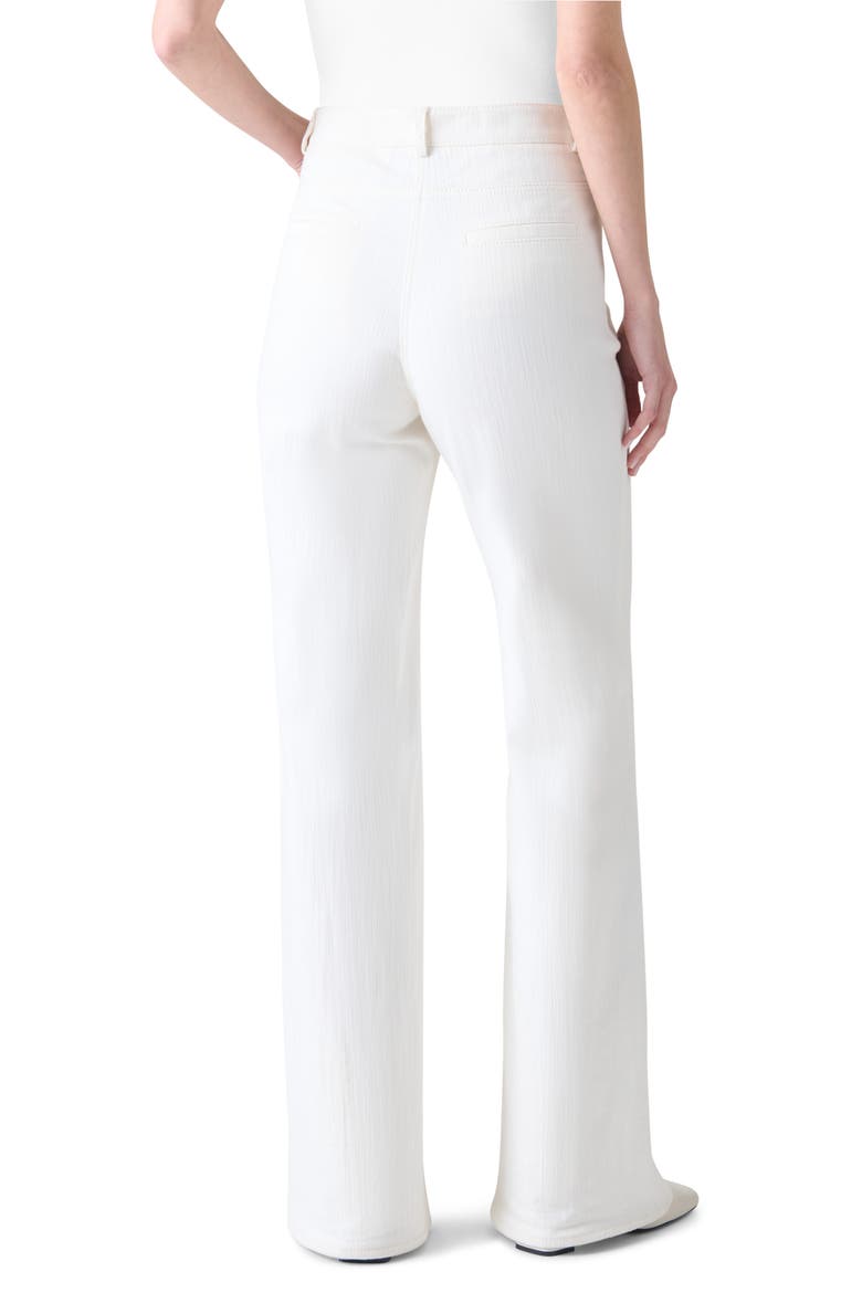 Celia High Waist Bootcut Jeans, Alternate, color, CREAM