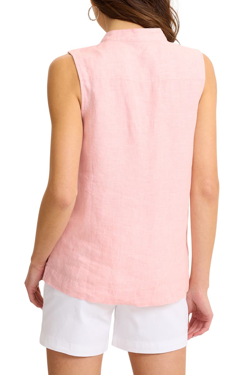 Tommy Bahama Coastalina Linen Vest, Alternate, color, Lt Salmon