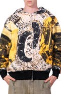 PLEASURES x Richard Bernstein Radiance Zip Hoodie