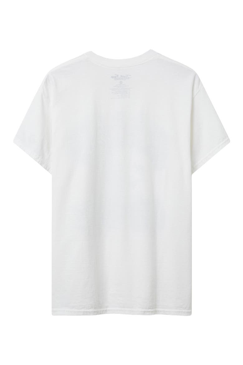 Las Vegas Raiders Throwback Helmet Cotton Graphic T-Shirt, Alternate, color, WHITE