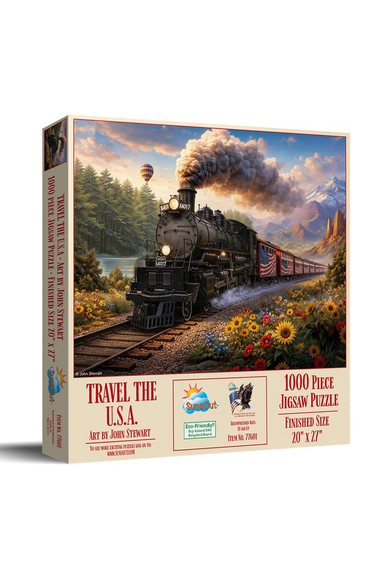 Travel the U.S.A. 1000, Main, color, Multicolor