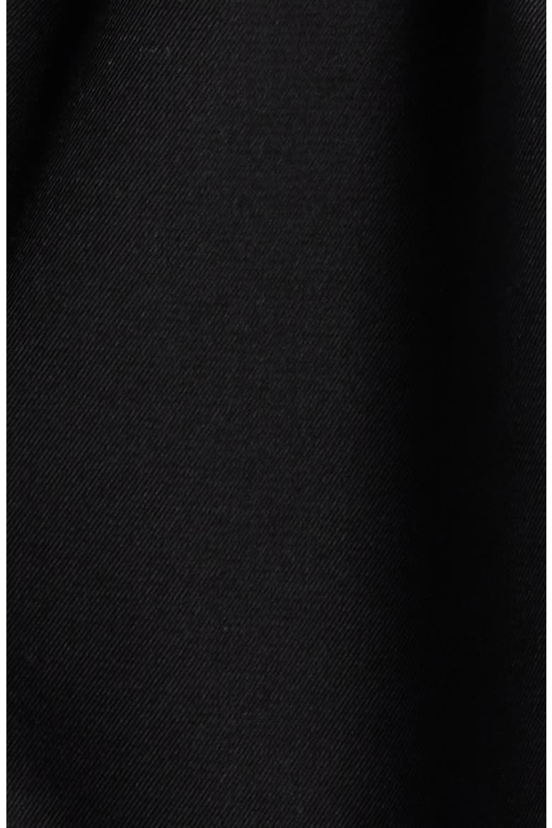Belted Trench Coat, Alternate, color, BLACK