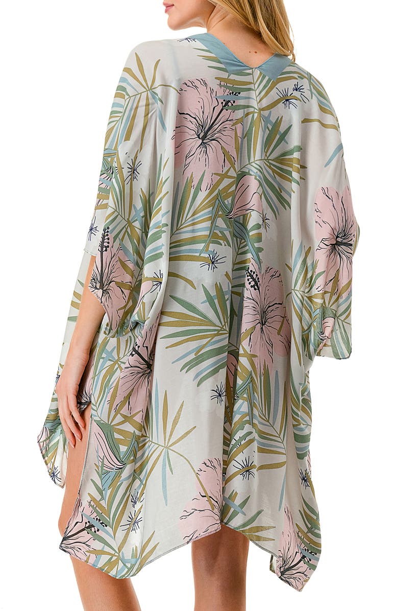 MARCUS ADLER Floral Duster, Alternate, color, Ivory
