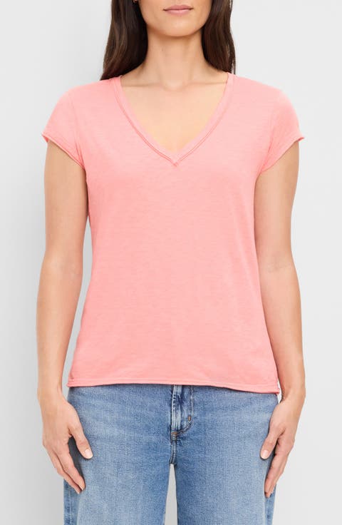 Baxter Raw Edge Supima® Cotton T-Shirt