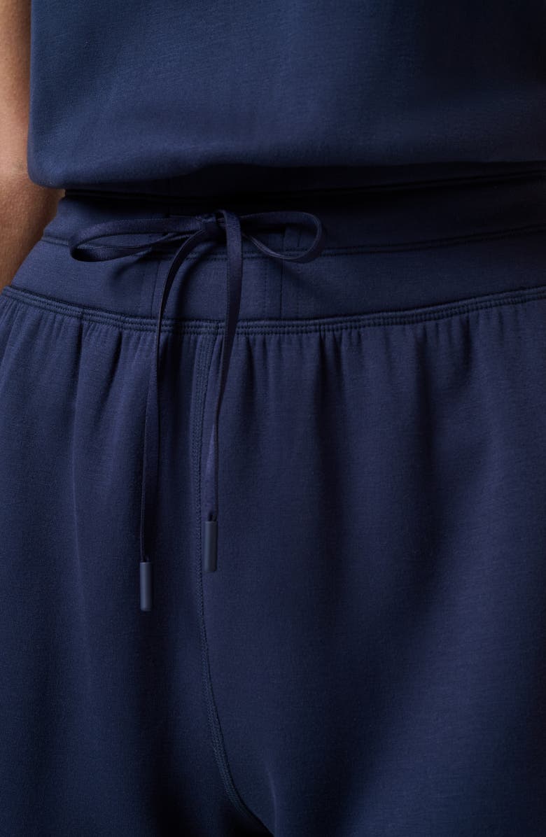 TravisMathew Skyloft Tie Waist Romper, Alternate, color, 