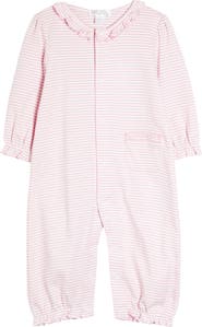 Kissy Kissy Simple Stripe Pima Cotton Footie