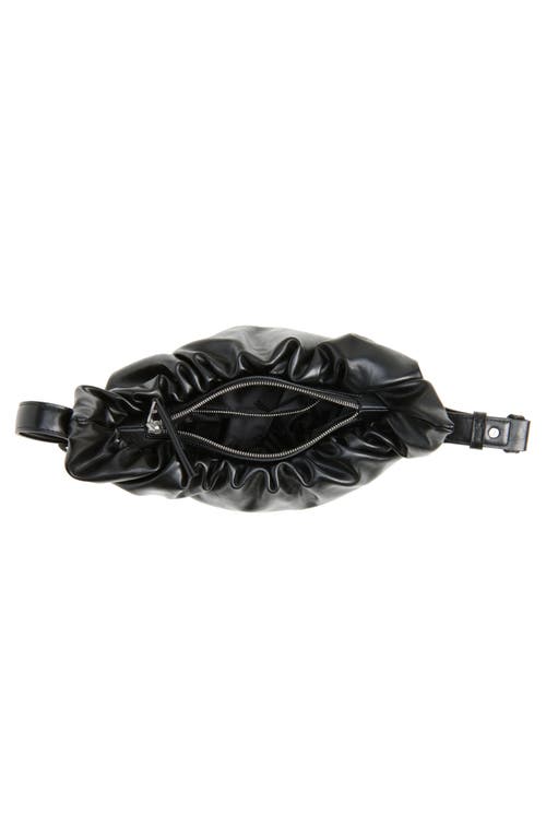 Diesel ® Grab-d Faux Leather Hobo In Black