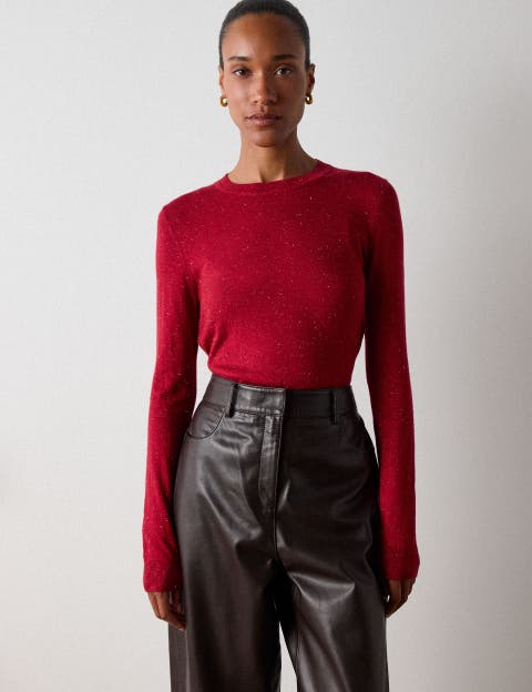 Annie Sparkle Crew Neck Jumper
