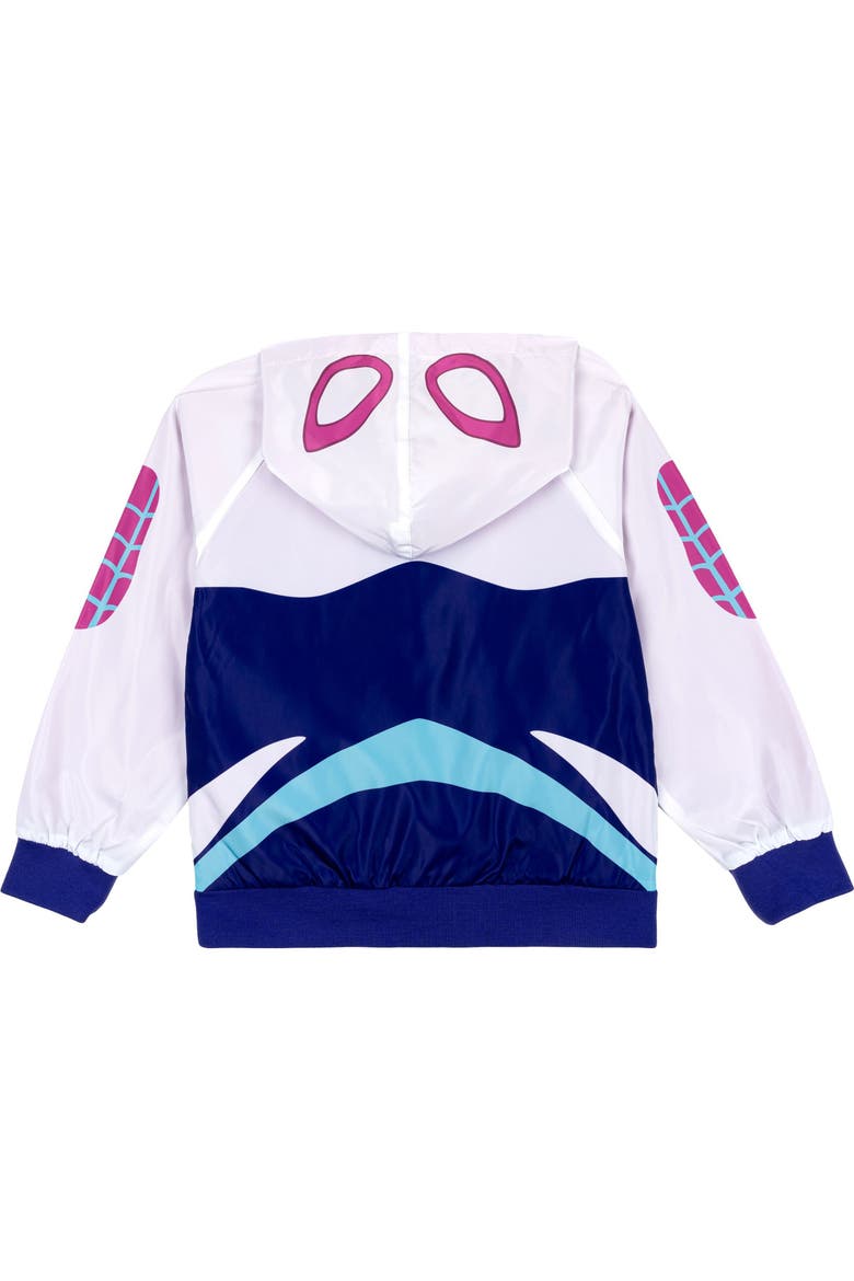 Spider-Man Cosplay Bomber Jacket, Alternate, color, Purple Ghost Spider