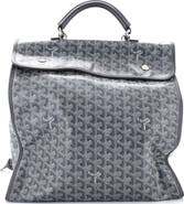 Pre-Owned Goyard Saint Leger Briefcase Backpack Coated Canvas