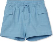 Lands' End Girls Utility Cargo Shorts