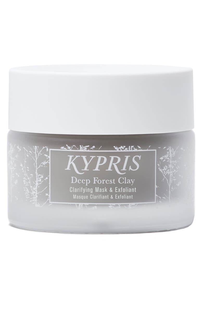 KYPRIS Deep Forest Clay Clarifying Mask & Exfoliant, Main, color,