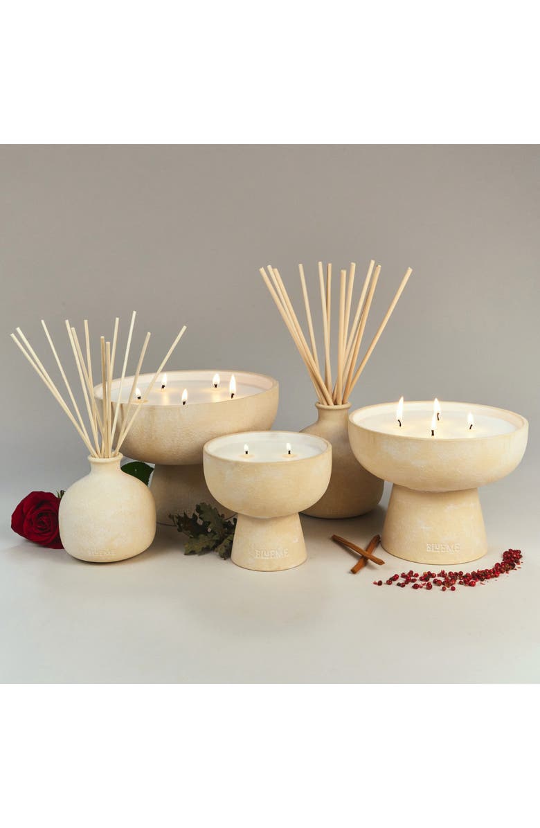 Blueme Romance Large Ceramic Candle, Alternate, color, 