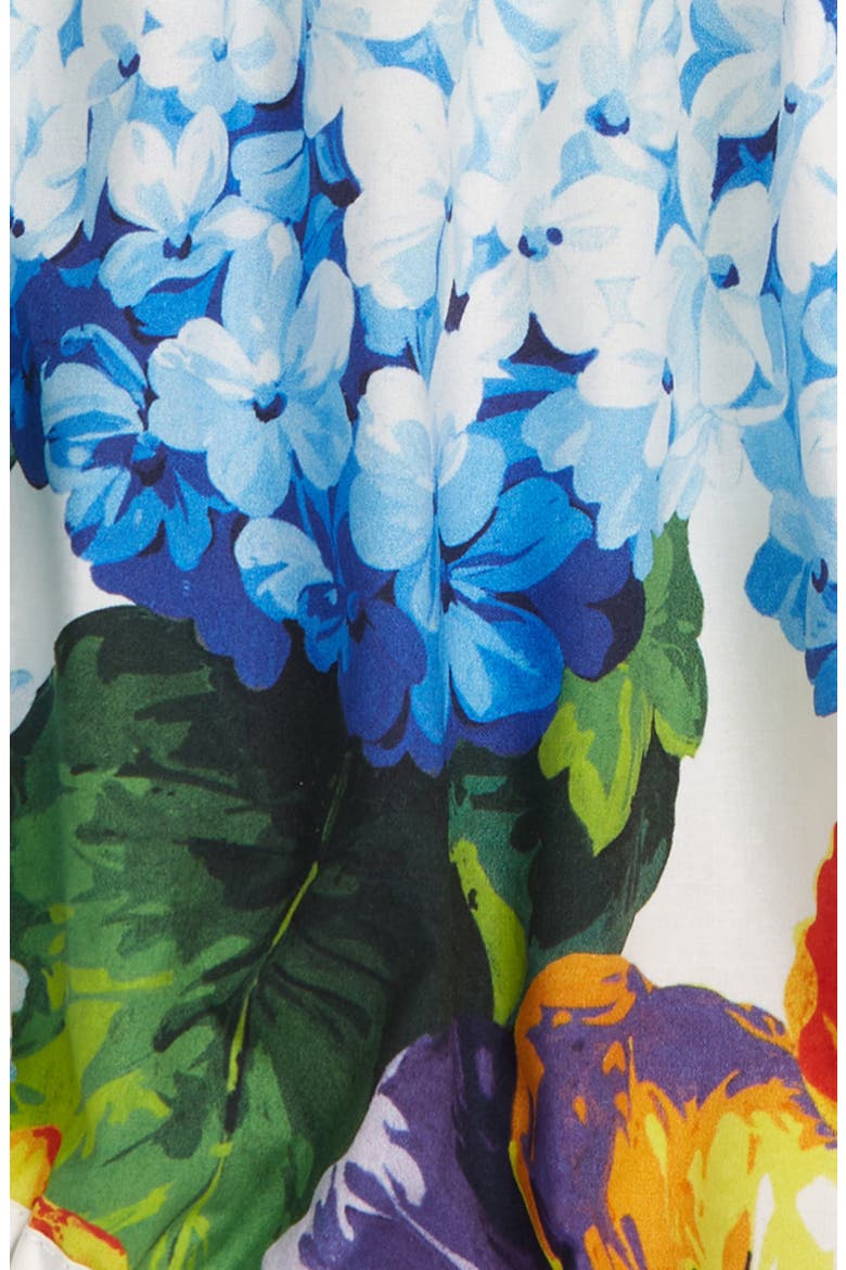 Hydrangea Print Romper, Alternate, color, ORTENSIE VIOLE TTE FD