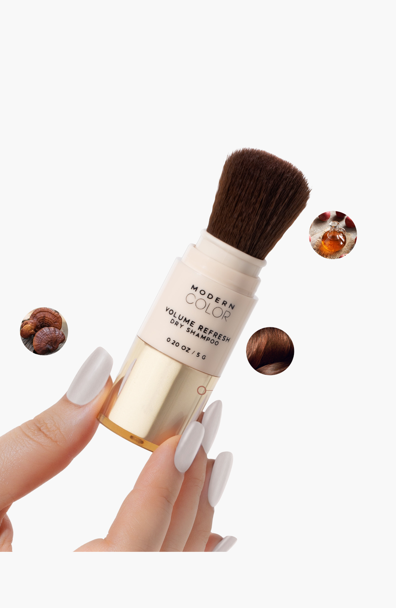 Modern Color Volume Refresh Dry Shampoo, Alternate, color, Powder Brush