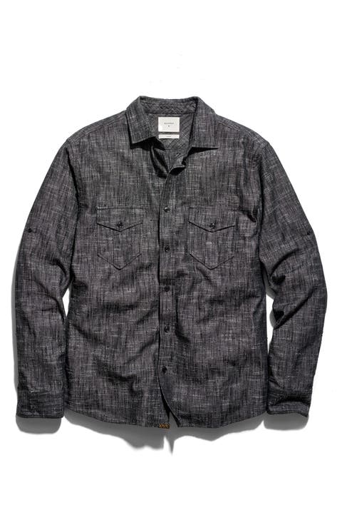Scout Slub Cotton Button-Up Shirt