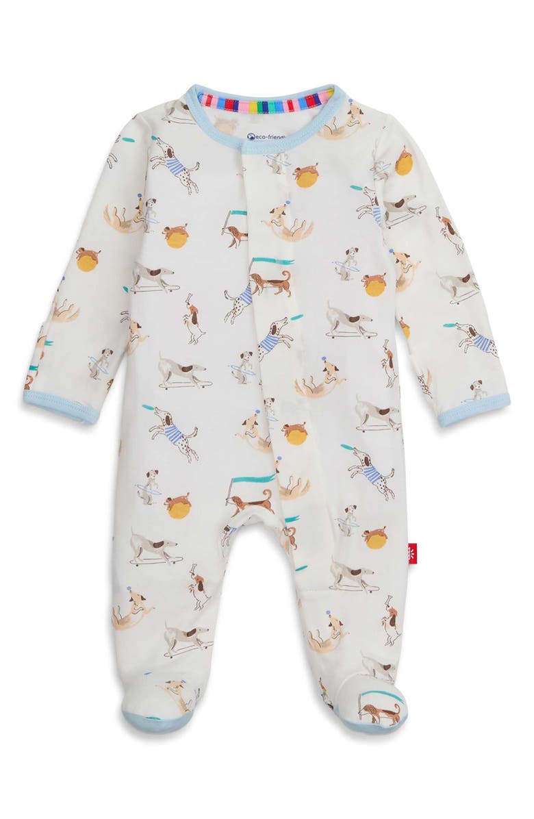 Magnetic Me Howlarious Footie, Main, color, White