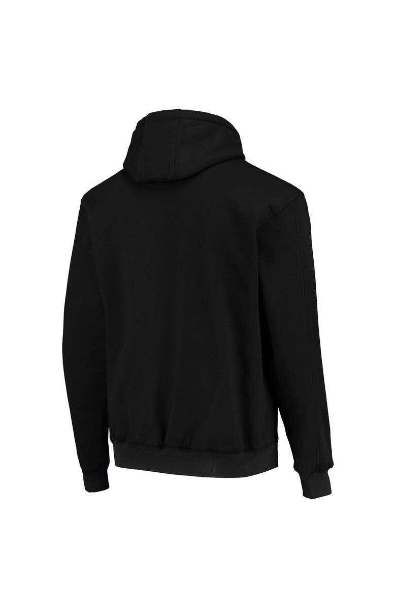 DUNBROOKE Men's Dunbrooke Black Cleveland Browns Craftsman Thermal-Lined Full-Zip Hoodie, Alternate, color, Black