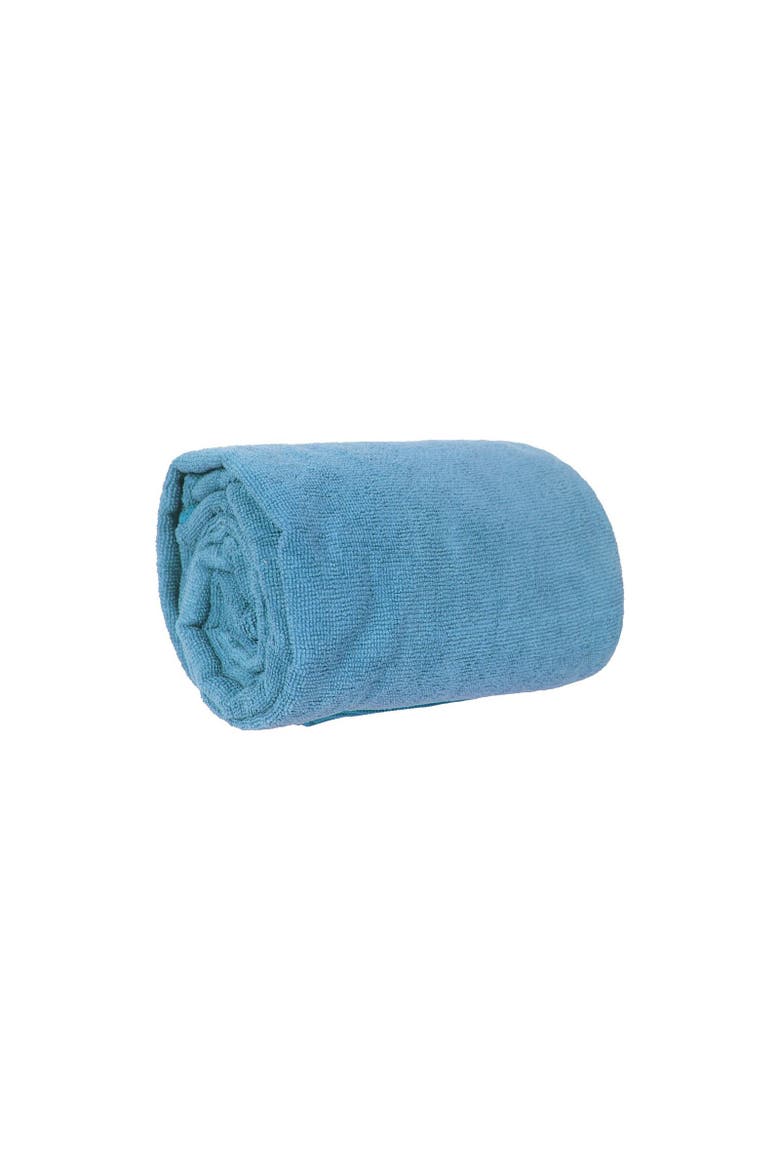 Giant Micro-towelling Towel, Alternate, color, Teal