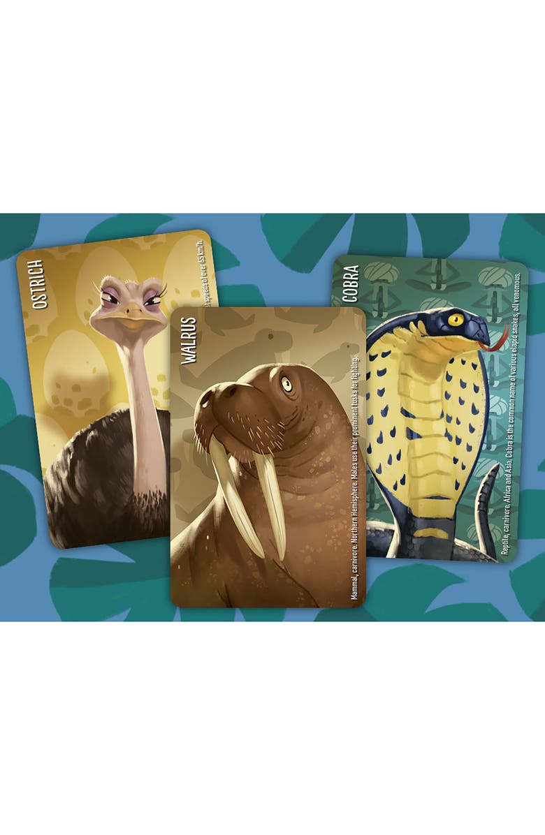 Horrible Guild Similo Wild Animals Cooperative Deduction Card Game 7+, Alternate, color, Multicolored