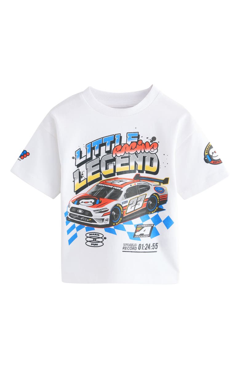 NEXT Kids' Race Car Cotton Graphic T-Shirt, Main, color, 
