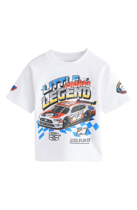 Kids' Race Car Cotton Graphic T-Shirt (Little Kid)