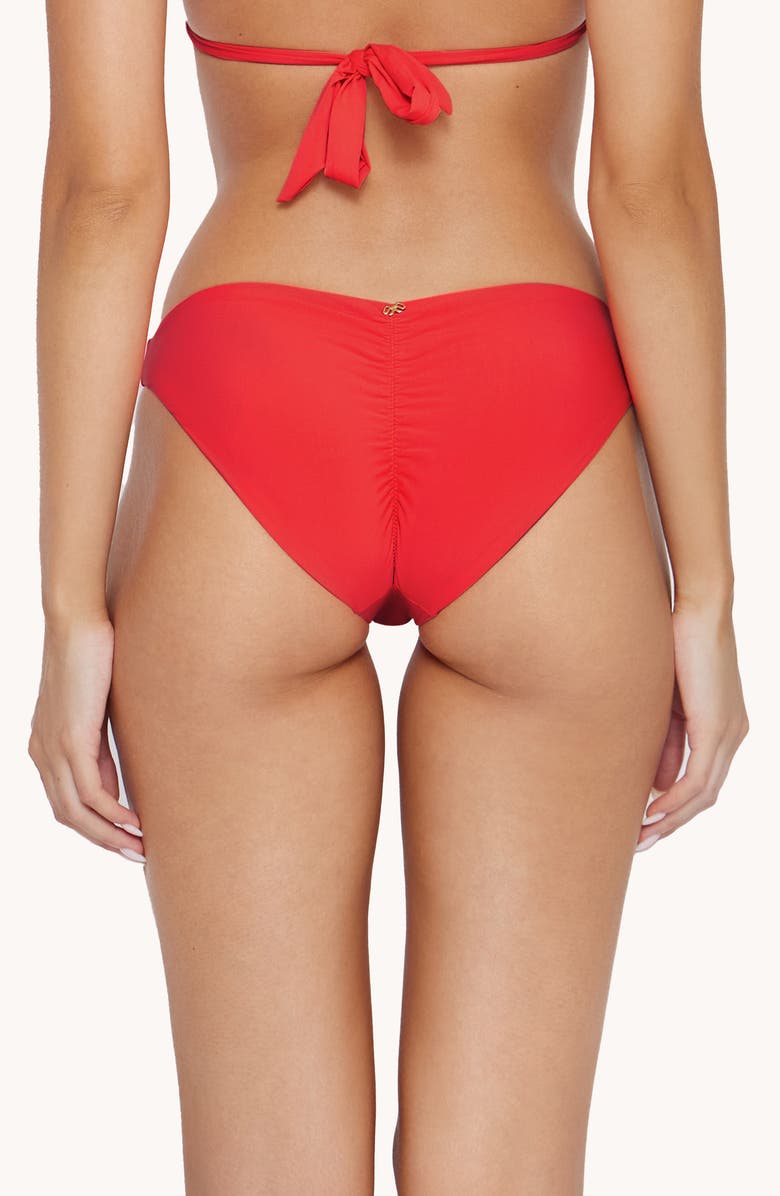 PQ SWIM Ruched Bikini Bottoms, Alternate, color, Milos