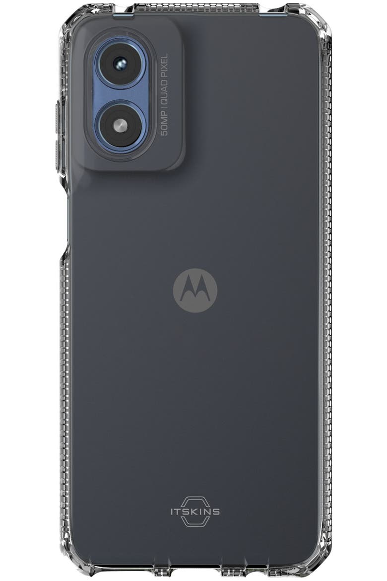 Spectrum_R Clear Case for Motorola Moto G Play, Alternate, color, Black
