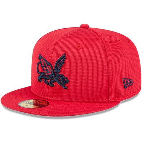 Men's New Era Red Texas Rangers City Connect Batting Practice 59FIFTY Fitted Hat
