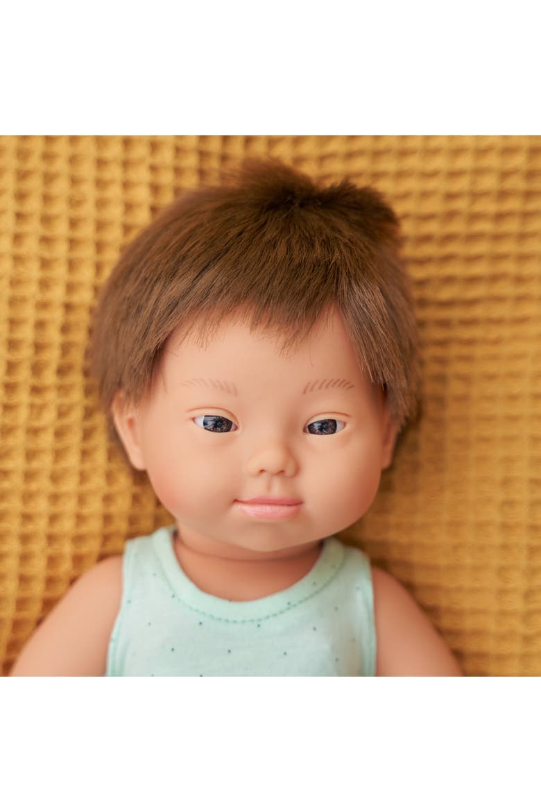 Baby Boy Doll with Down Syndrome - 15 inch, Alternate, color, Light Beige