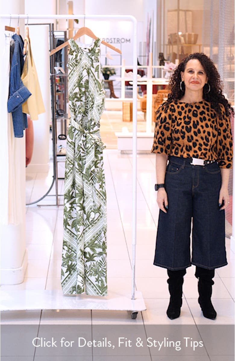 Sleeveless Tie Belt Maxi Dress, sales video thumbnail