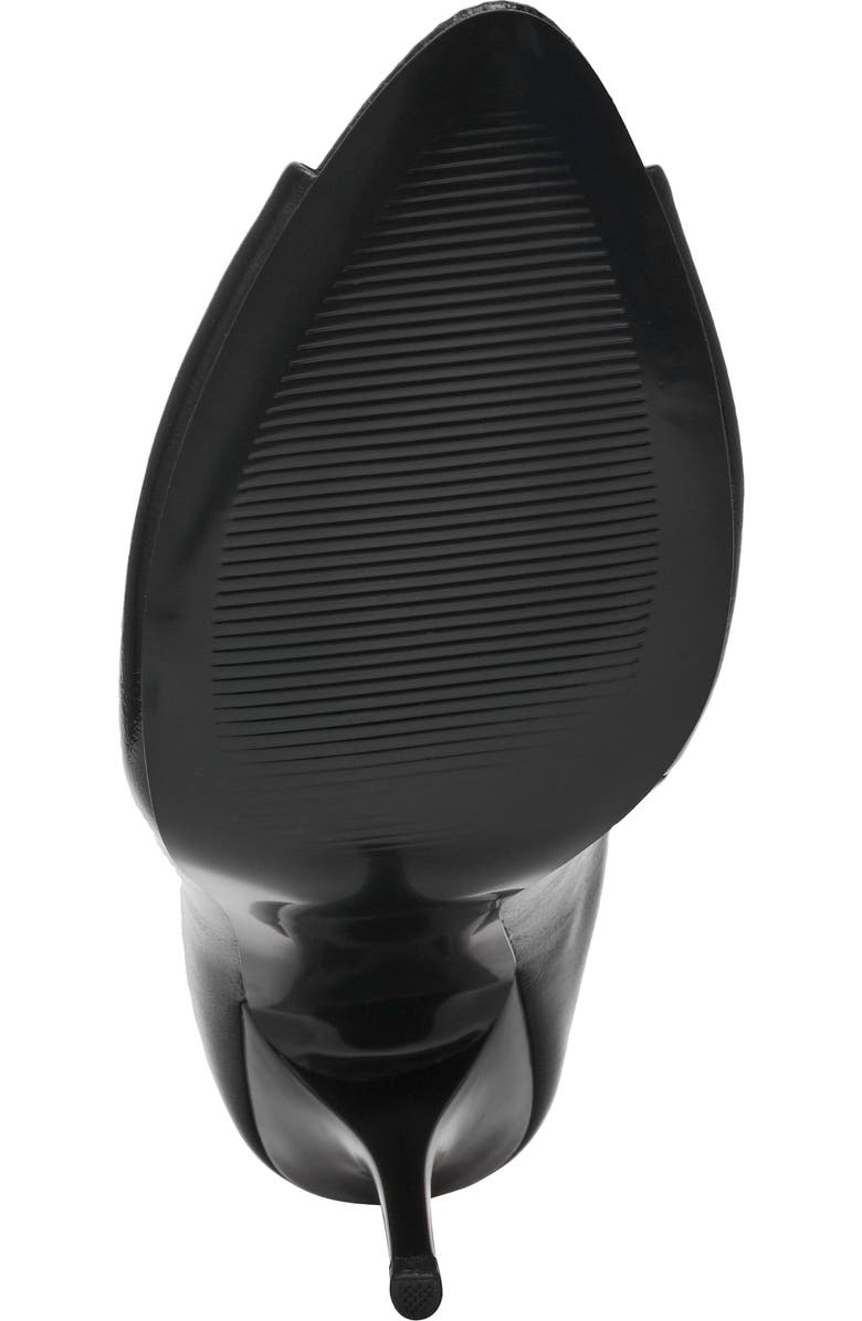 Steve Madden Agaze Peep Toe Slide Sandal, Alternate, color, Black