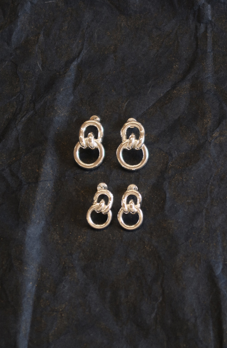 Joiana Jewelry Lasso Earrings, Alternate, color, White Silver