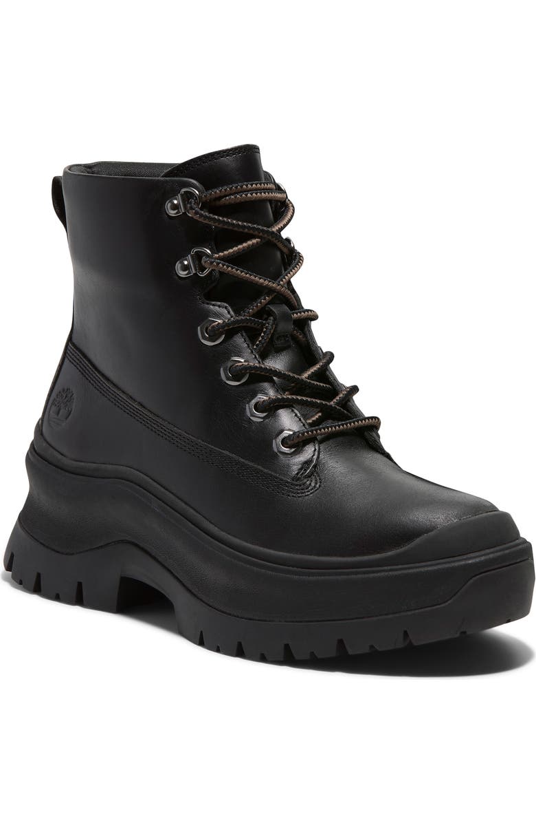 Timberland Roxie Lane Hike Boot, Main, color, Black Full Grain