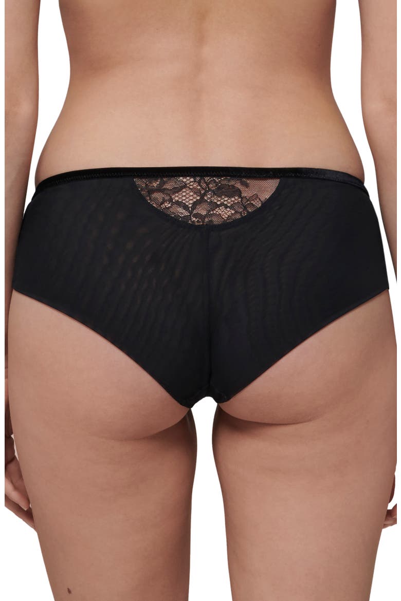 Scenario Boyshorts, Alternate, color, BLACK