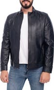 VELLAPAIS Smooth Leather Jacket