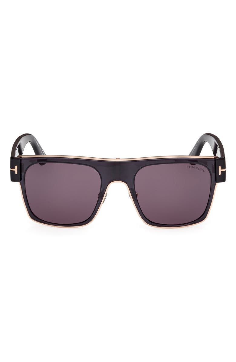TOM FORD Edwin 54mm Square Sunglasses, Main, color,