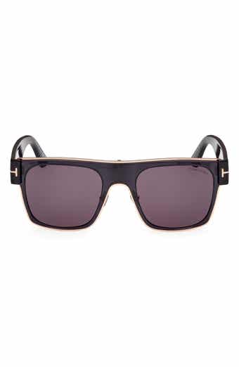 TOM FORD Edwin 54mm Square Sunglasses