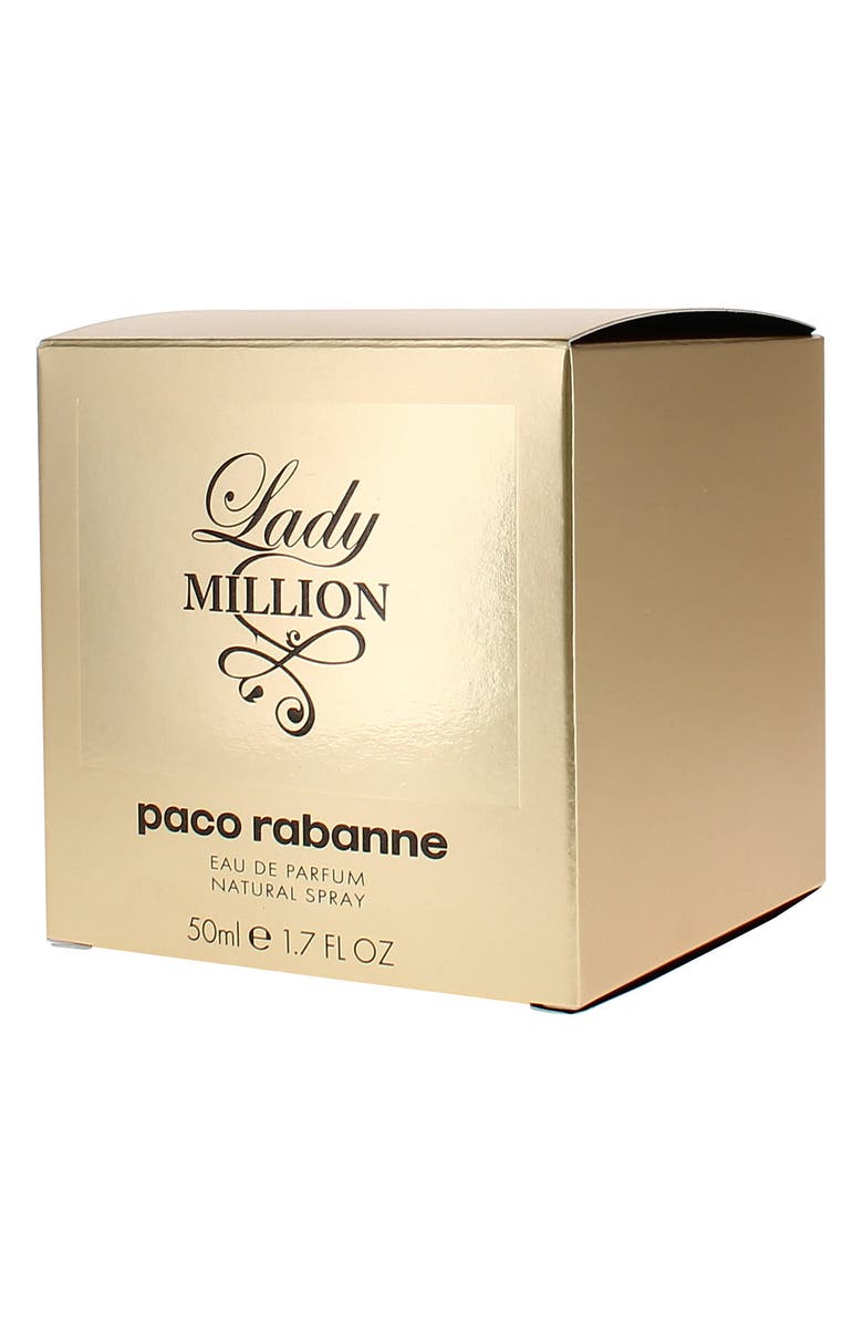 Rabanne Lady Million Eau de Parfum, Alternate, color, 