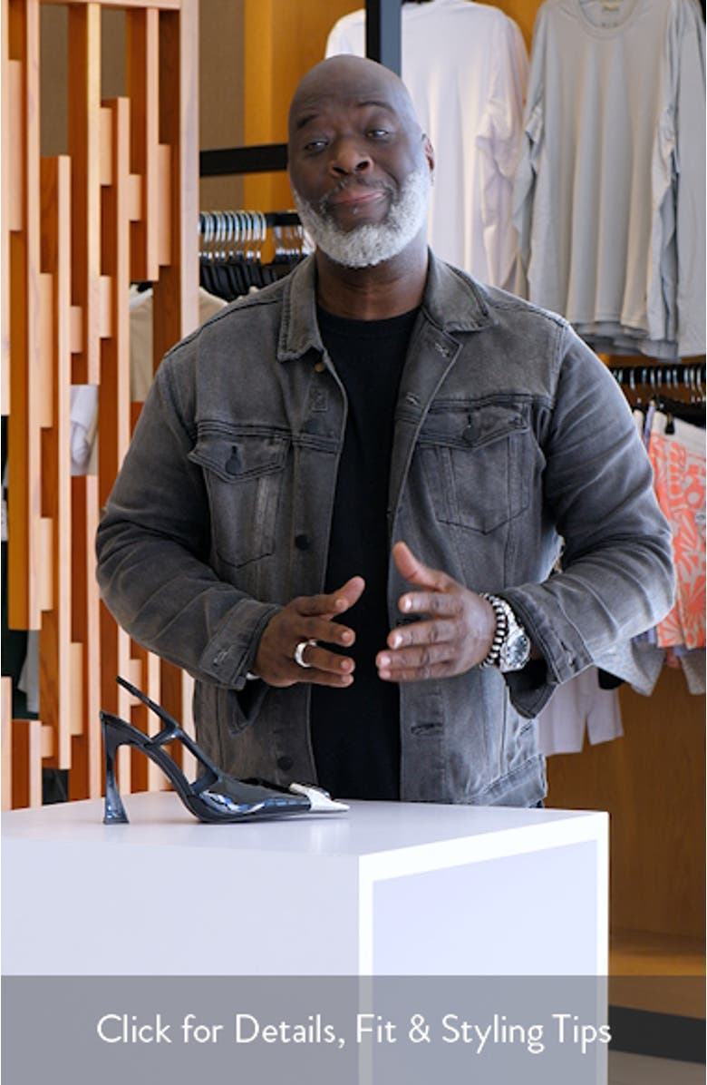 Sorcerer Pointed Toe Slingback Pump, sales video thumbnail